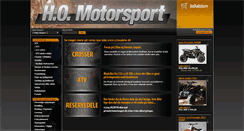 Desktop Screenshot of homotorsport.dk